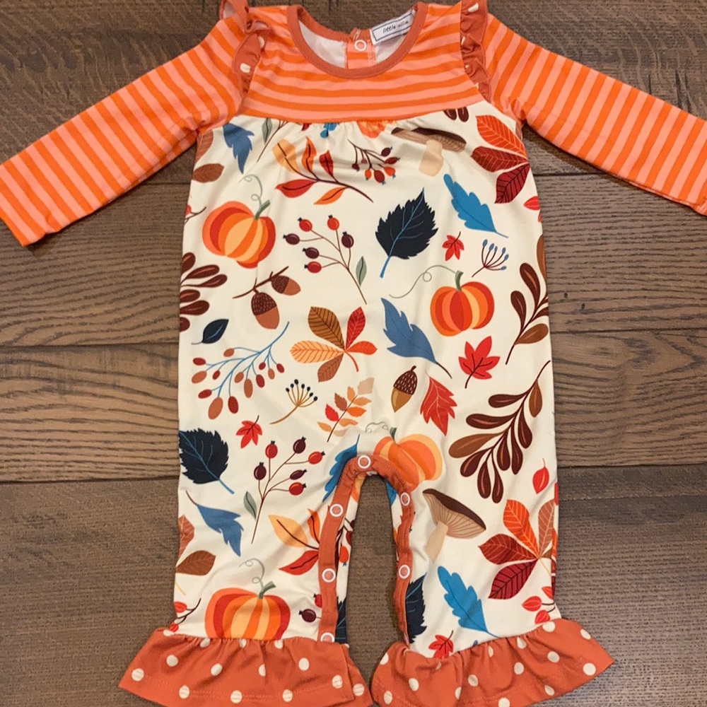 6 month little millie fall outfit